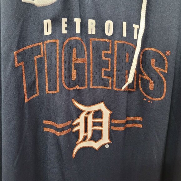 Majestic Detroit Tigers MLB Baseball Major League Tags Womens Plus 3X Lace Up - Picture 3 of 9